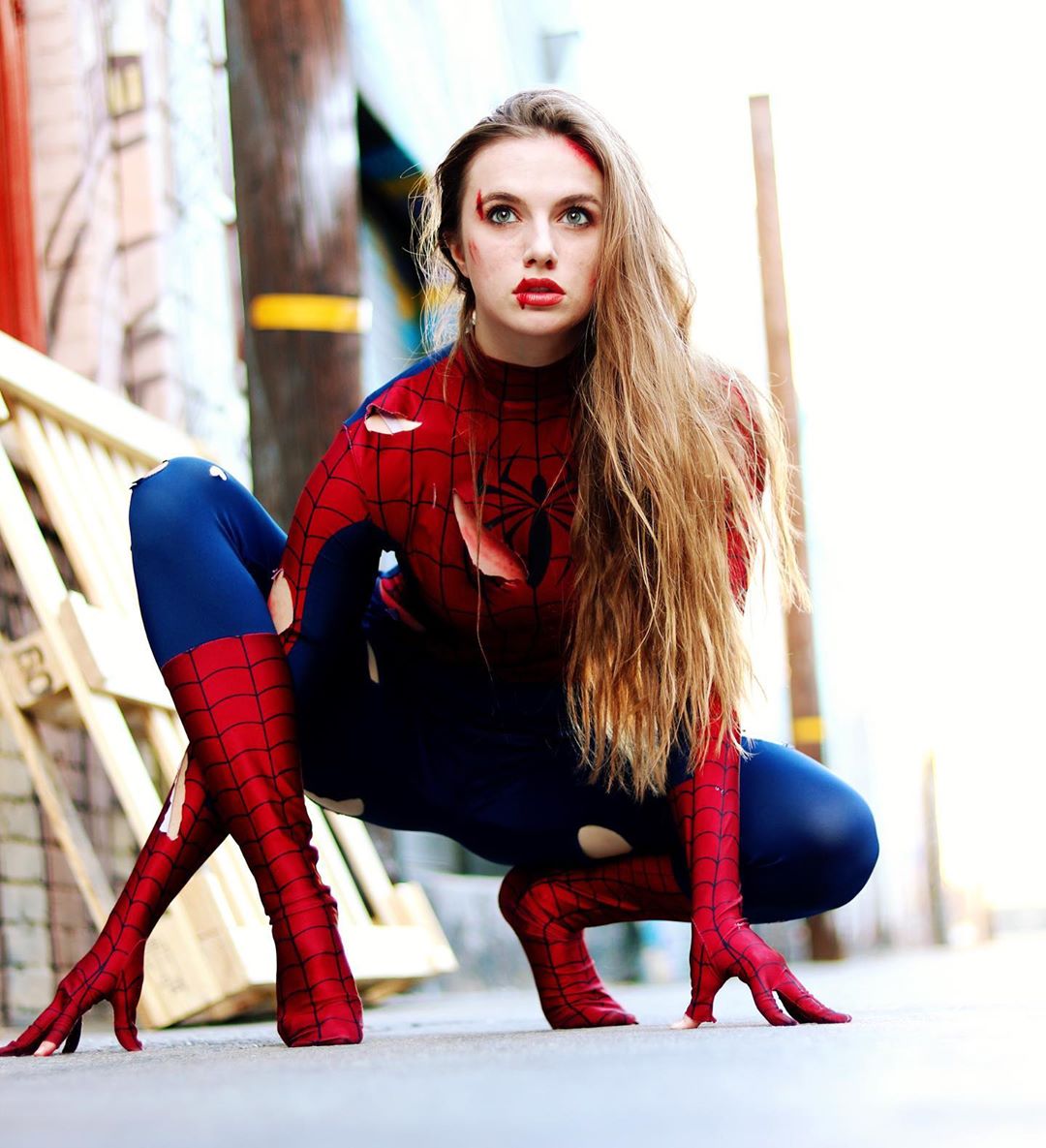 spiderman cosplay by darthlexii