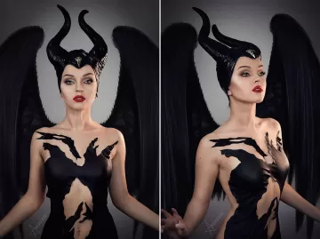 Maleficent cosplay by Andrasta