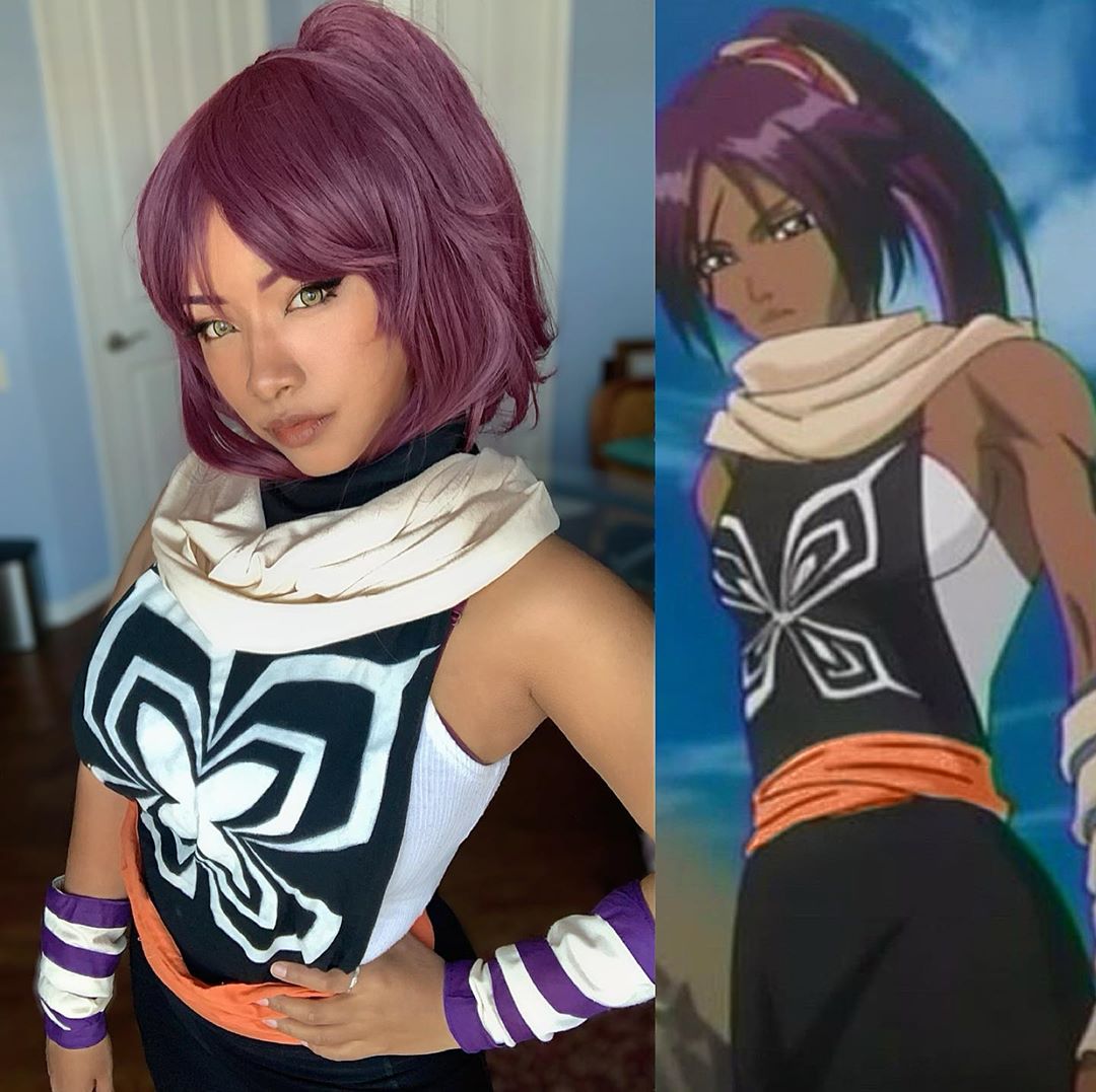 Yoruichi from Bleach Cosplay by uniquesora