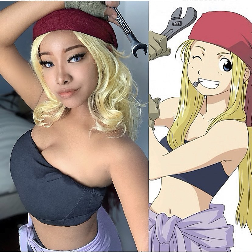 Winry Rockbell Cosplay by uniquesora