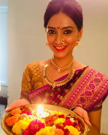 Pallavi Subhash Marathi TV Actress 186