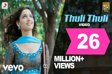 Thuli Thuli Mazhaiyaai Song  Tamil amp English Lyrics
