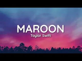 Maroon Song With Lyrics