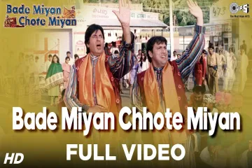 Bade Miyan Chote Miyan Title Track  In Hindi Lyrics