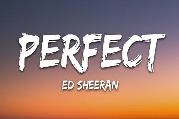 Perfect-Ed Sheeran  Lyrics