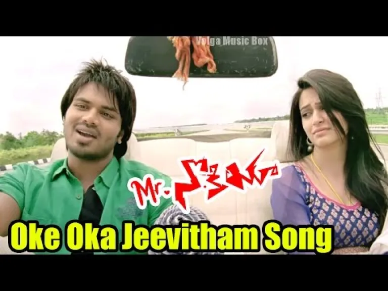  Oke Oka Jeevitham- song -Mr. Nookayya |  Lyrics