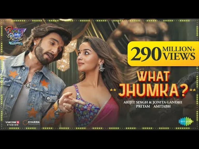 what jhumka? lyrics - Rocky Aur Rani Kii Prem Kahaani | Arijit Singh and Jonita Gandhi Lyrics