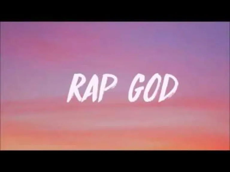 Rap god  Lyrics
