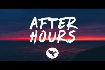 After Hours Song Lyrics
