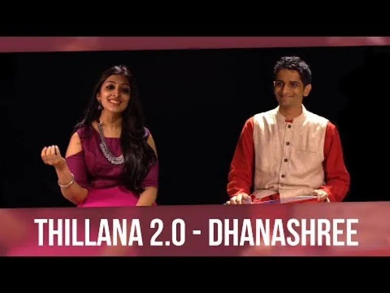 Thillana 2.0 - Dhanashree (feat. Sharanya Srinivas) #Lalgudi90 Lyrics