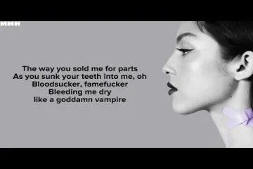 Olivia Rodrigo  Vampire  Lyrics
