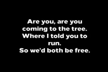 Hanging Tree Song Lyrics