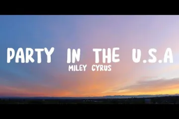 Party In The U.S.A Song Lyrics