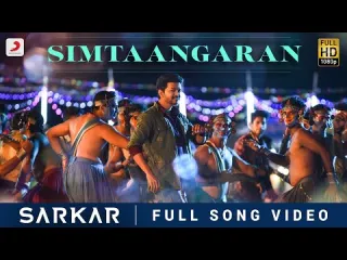 Simtaangaran Song  In Tamil amp English  Sarkar Lyrics
