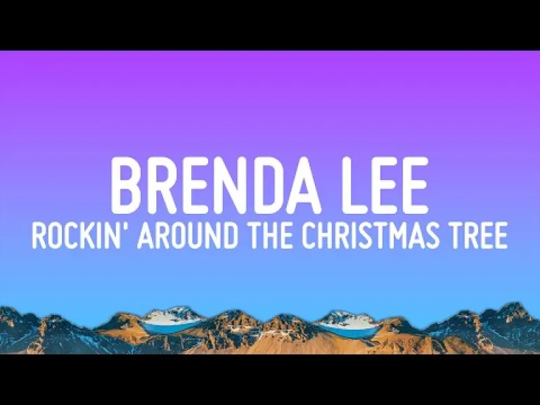 Brenda Lee  Rockin039 Around The Christmas Tree  Lyrics