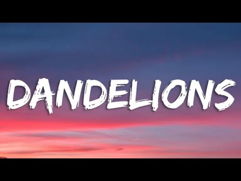 Dandelions Song  Lyrics