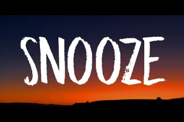 SZA - Snooze (Lyrics) Lyrics