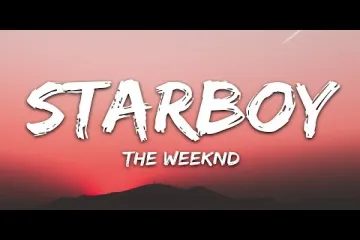 Starboy Lyric Lyrics