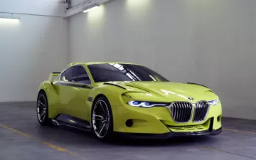 Bmw csl hommage side view