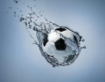 football ball exercise water abstraction